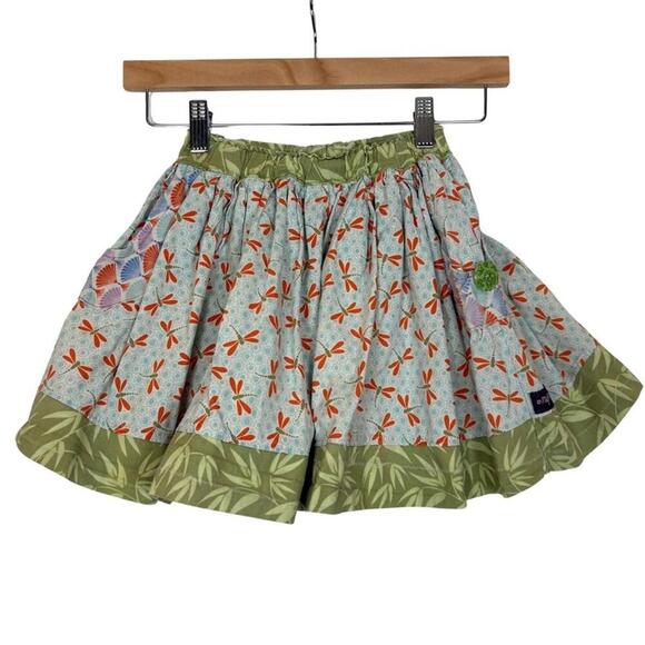 My Amia Kids Patchwork Multi Patterned Skirt Size: 4T - Picture 1 of 7